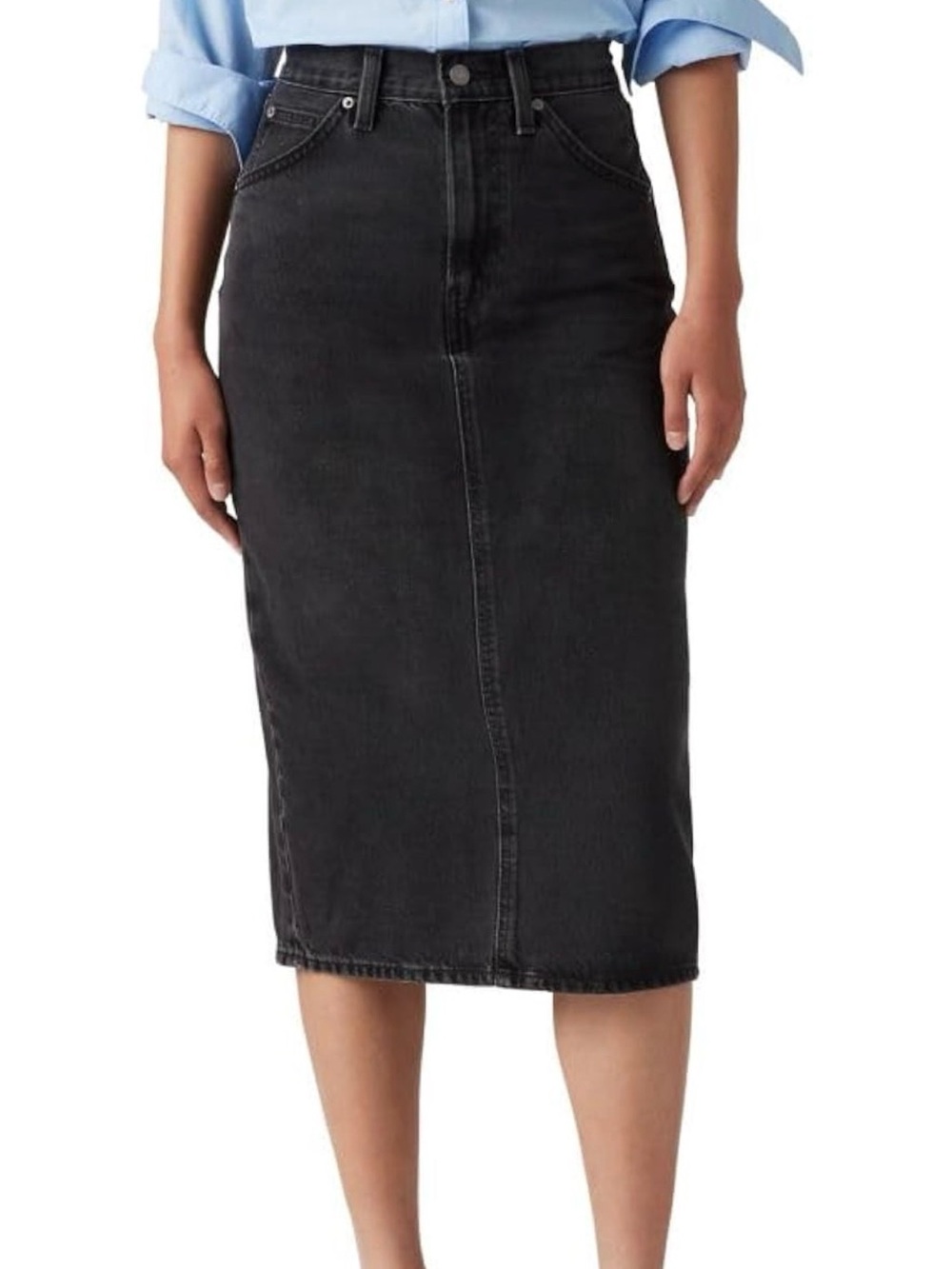 Levi’s Black Denim Skirt